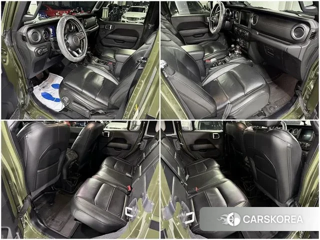 Jeep Wrangler (JL) 2020 Темно-зеленый из Кореи, фото 4