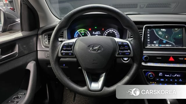Hyundai Sonata New Rise Hybrid 2018 Серый из Кореи, фото 4