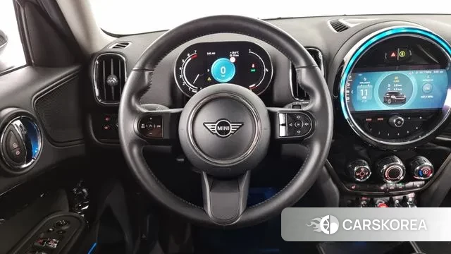 Mini Cooper Countryman 2021 Небесно-голубой из Кореи, фото 4