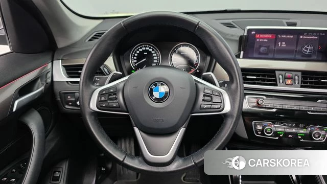 BMW X1 (F48) 2021 Черный из Кореи, фото 4