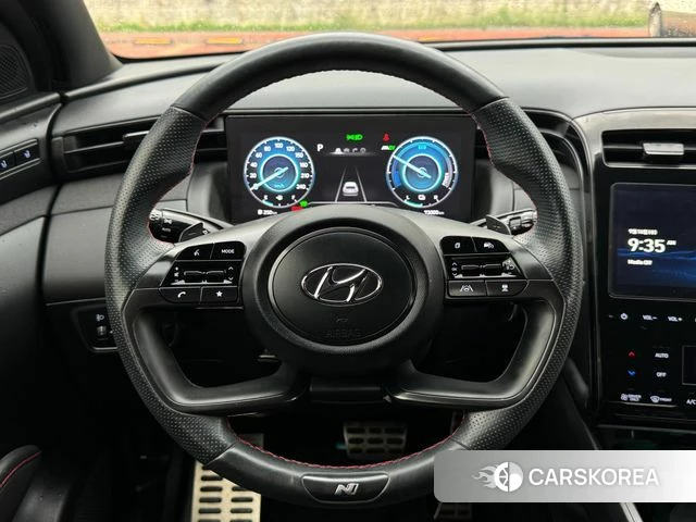 Hyundai Tucson Hybrid (NX4) 2022 Серый из Кореи, фото 4