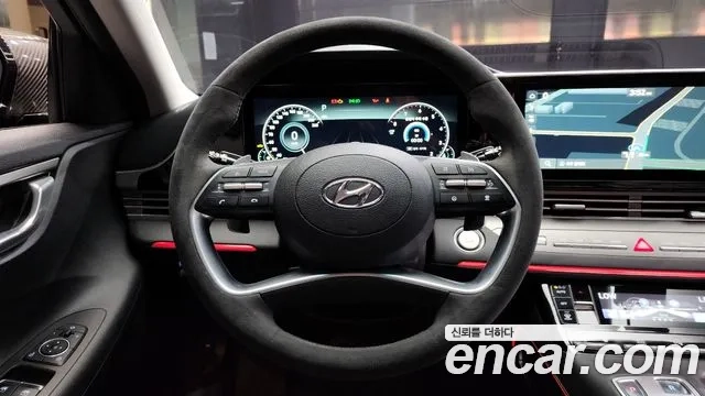 Hyundai The New Grandeur IG 2022 Черный из Кореи, фото 4