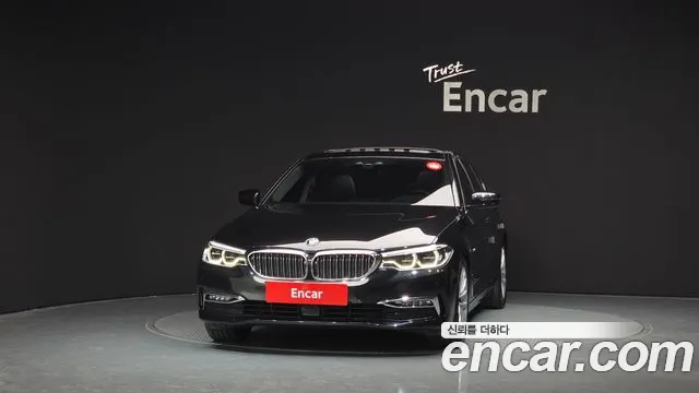 BMW 5 Series (G30) 2018 Черный из Кореи, фото 4