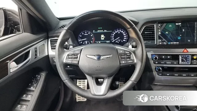 Genesis G80 2019 Темно-зеленый из Кореи, фото 4