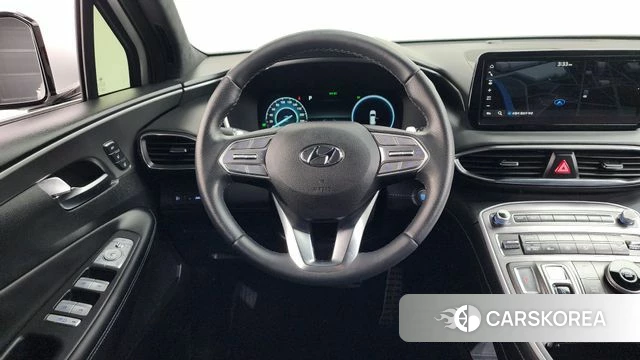 Hyundai The New Santa Fe 2023 Белый из Кореи, фото 4