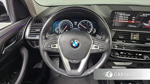 BMW X3 (G01) 2018 Синий из Кореи, фото 4