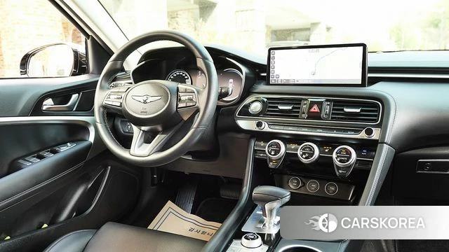 Genesis The New G70 2021 Черный из Кореи, фото 4