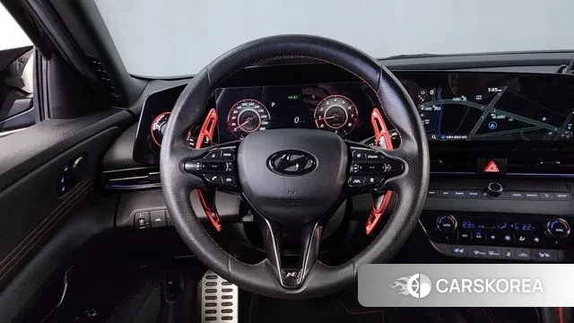 Hyundai Avante (CN7) 2021 Черный из Кореи, фото 4