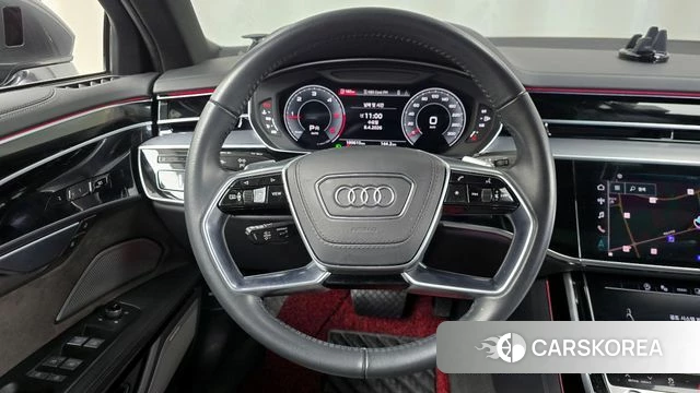 Audi A8 (D5) 2021 Черный из Кореи, фото 4
