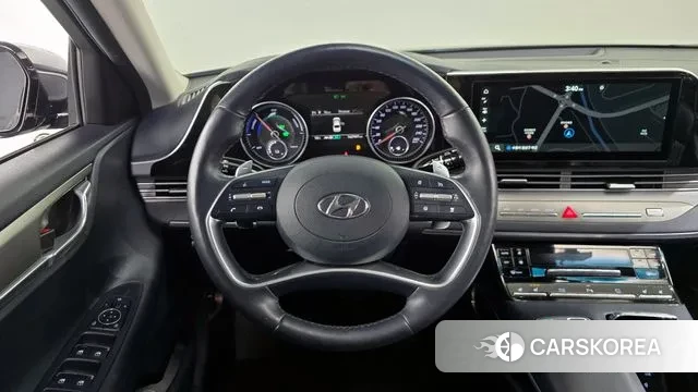 Hyundai The New Grandeur IG Hybrid 2021 Серый из Кореи, фото 4