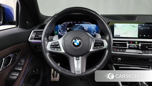 BMW 3 Series (G20) 2021 Синий из Кореи, фото 4