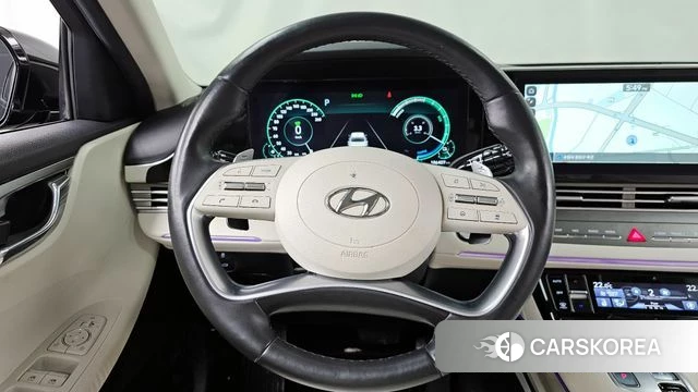 Hyundai The New Grandeur IG Hybrid 2022 Черный из Кореи, фото 4