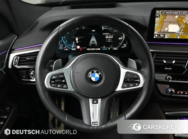 BMW 6 Series GT (G32) 2021 Черный из Кореи, фото 4