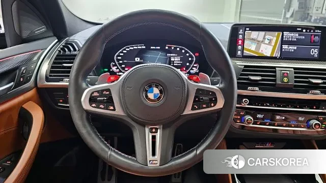 BMW X4M (G02) 2021 Черный из Кореи, фото 4