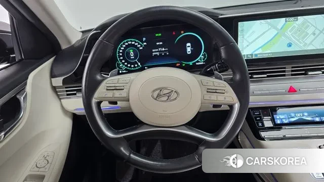 Hyundai The New Grandeur IG Hybrid 2022 Черный из Кореи, фото 4