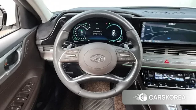 Hyundai The New Grandeur IG Hybrid 2020 Белый из Кореи, фото 4