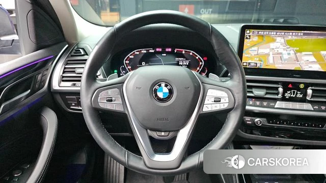 BMW X4 (G02) 2022 Синий из Кореи, фото 4