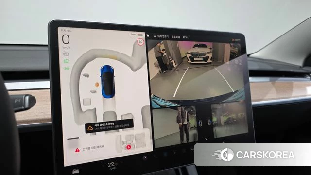 Tesla Model 3 2022 Синий из Кореи, фото 4