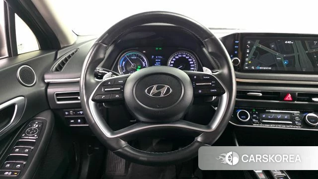 Hyundai Sonata Hybrid (DN8) 2021 Черный из Кореи, фото 4