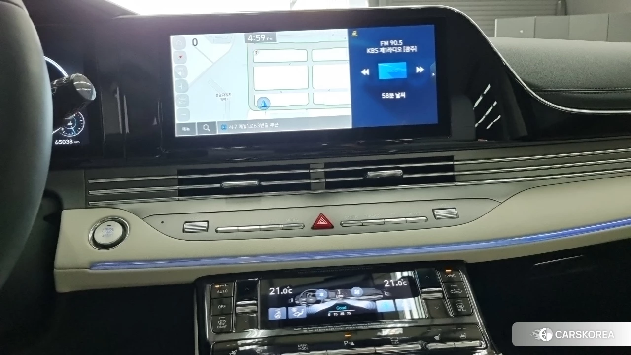 Hyundai The New Grandeur IG 2022 Черный из Кореи, фото 4