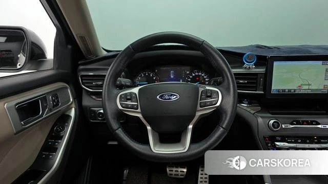 Ford Explorer 6th Generation 2020 Белый из Кореи, фото 4