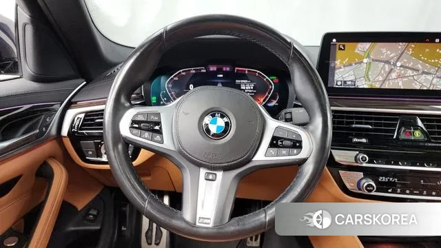 BMW 5 Series (G30) 2021 Черный из Кореи, фото 4