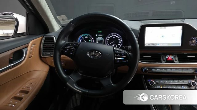 Hyundai Grandeur IG Hybrid 2018 Белый из Кореи, фото 4
