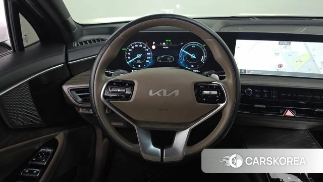 Kia K8 Hybrid 2022 Белый из Кореи, фото 4