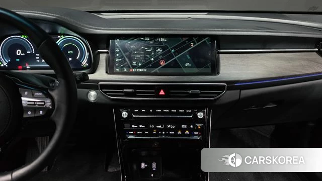 Kia K7 Premier Hybrid 2021 Черный из Кореи, фото 4