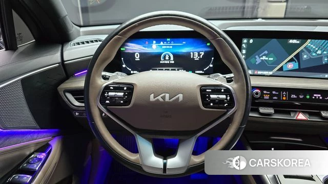Kia K8 Hybrid 2021 Черный из Кореи, фото 4