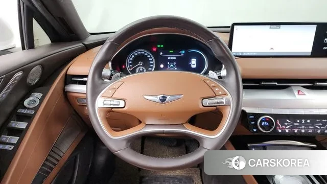 Genesis Electrified G80 (RG3) 2022 Белый из Кореи, фото 4