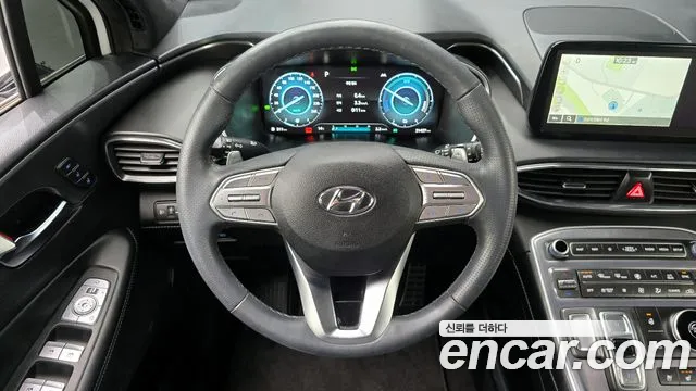 Hyundai The New Santa Fe 2023 Белый из Кореи, фото 4