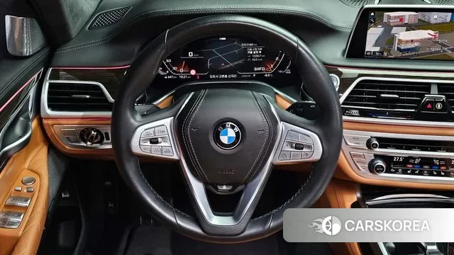 BMW 7 Series (G11) 2022 Черный из Кореи, фото 4