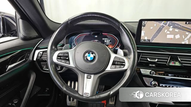 BMW 5 Series (G30) 2021 Черный из Кореи, фото 4