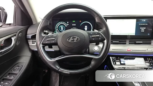 Hyundai The New Grandeur IG Hybrid 2021 Белый из Кореи, фото 4