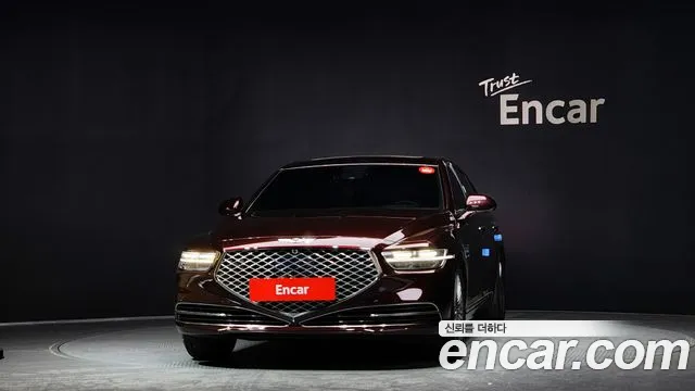Genesis G90 2020 Красный из Кореи, фото 4