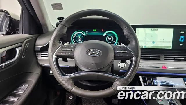 Hyundai The New Grandeur IG Hybrid 2020 Черный из Кореи, фото 4