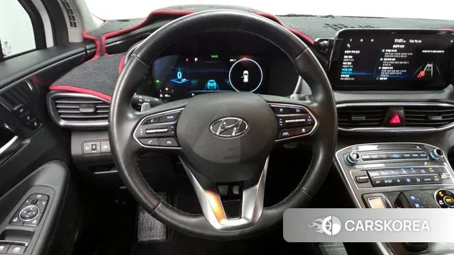 Hyundai The New Santa Fe 2021 Белый из Кореи, фото 4