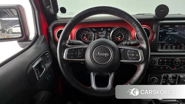 Jeep Wrangler (JL) 2021 Красный из Кореи, фото 4