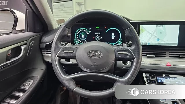 Hyundai The New Grandeur IG Hybrid 2020 Белый из Кореи, фото 4
