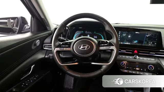 Hyundai The New Avante (CN7) 2024 Черный из Кореи, фото 4