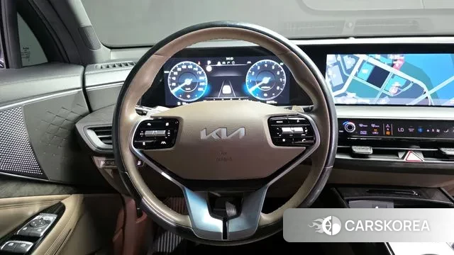 Kia K8 Hybrid 2022 Черный из Кореи, фото 4