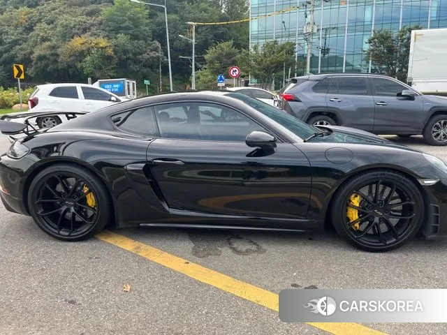 Porsche 718 Cayman 2022 Черный из Кореи, фото 4