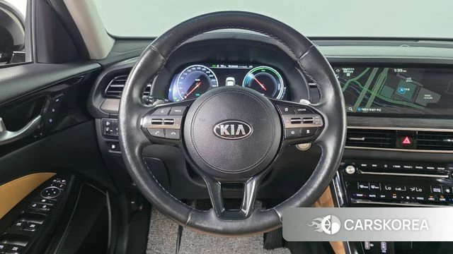 Kia K7 Premier Hybrid 2021 Черный из Кореи, фото 4