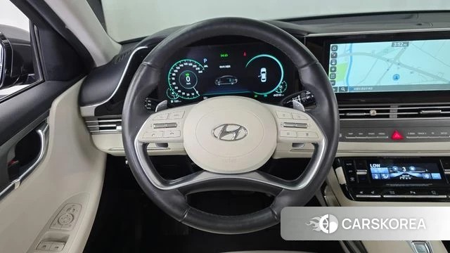 Hyundai The New Grandeur IG Hybrid 2021 Серый из Кореи, фото 4
