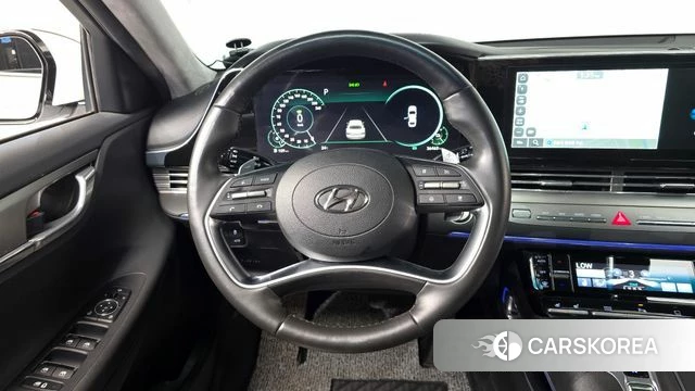 Hyundai The New Grandeur IG Hybrid 2022 Белый из Кореи, фото 4