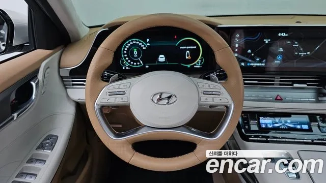 Hyundai The New Grandeur IG Hybrid 2020 Серебристо-серый из Кореи, фото 4