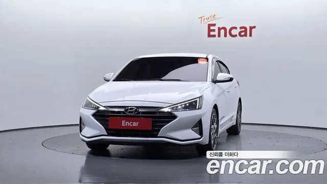 Hyundai The New Avante AD 2019 Белый из Кореи, фото 4