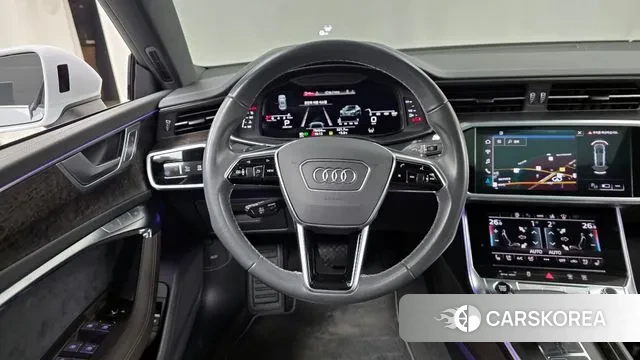 Audi A7 (4K) 2021 Белый из Кореи, фото 4