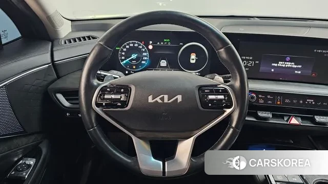 Kia K8 Hybrid 2022 Серый из Кореи, фото 4